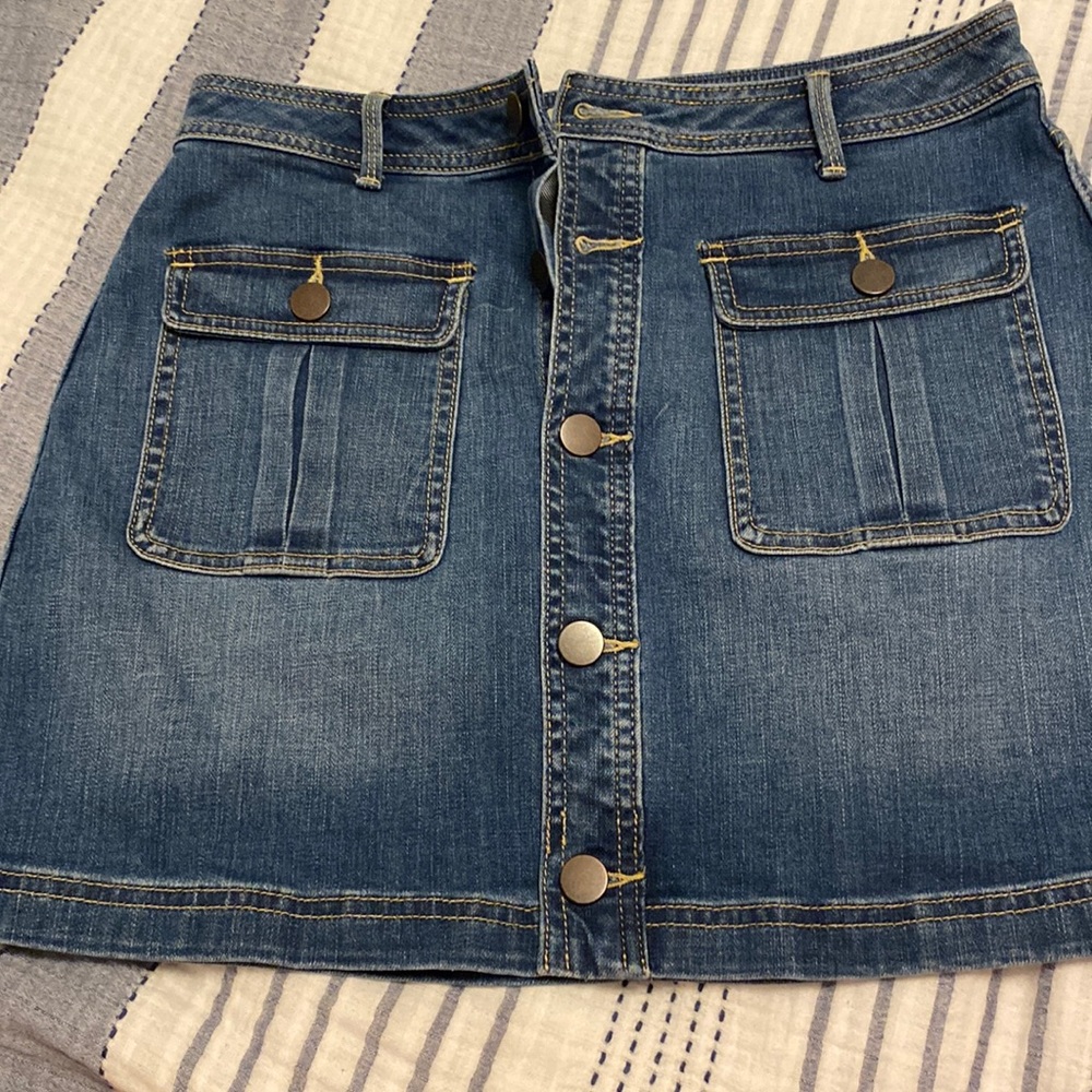 Hinge skirt